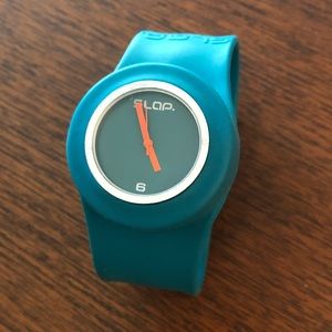 Slap watch in green